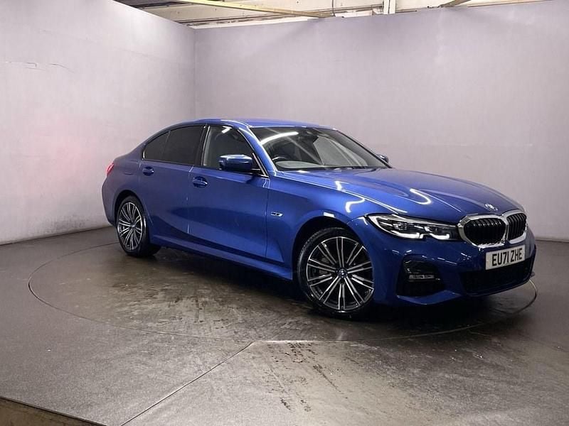 Blue Used 2021 BMW 330 M Sport Sedan | £23,499 (Good price) - Image 1/4