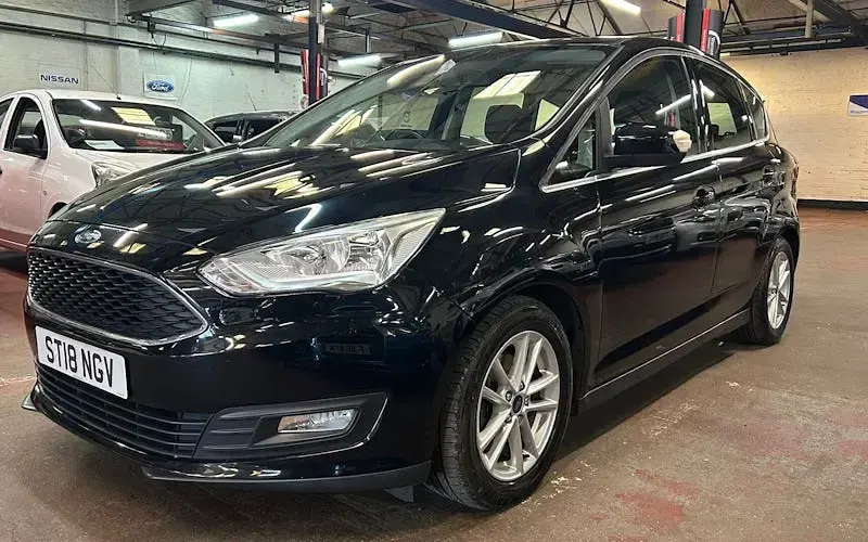 Used Ford C-MAX Zetec 120 HP (88 kW) 2018 Black MPV
