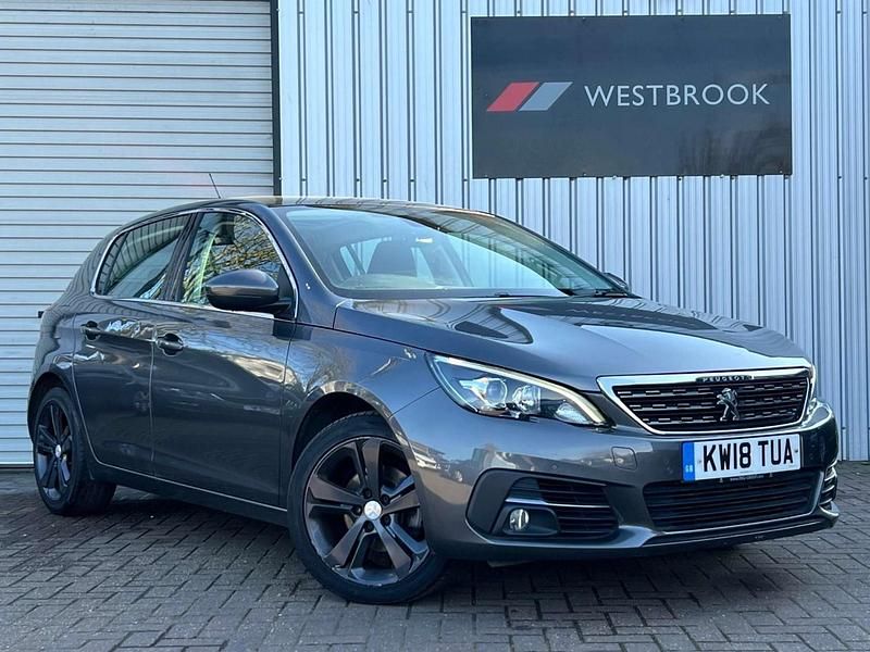 Grey Used 2018 Peugeot 308 Allure Hatchback | £6,990 (Fair price) - Image 1/4