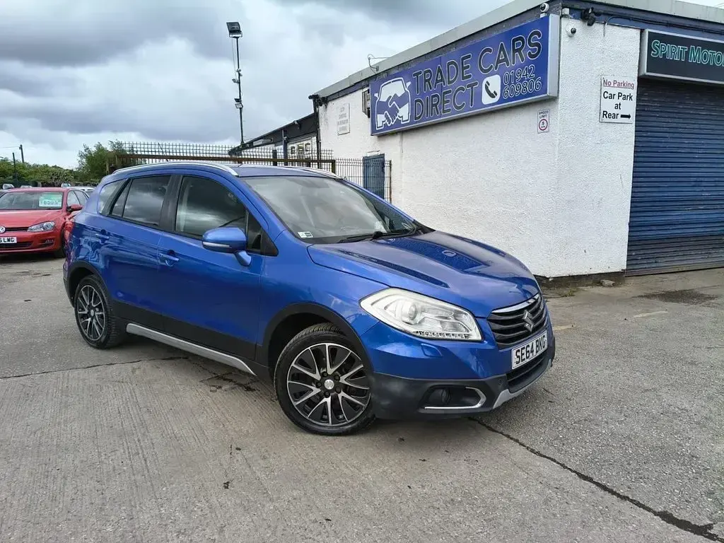 Used Suzuki SX4 S-Cross SZ5 120 HP (88 kW) 2015 Blue SUV
