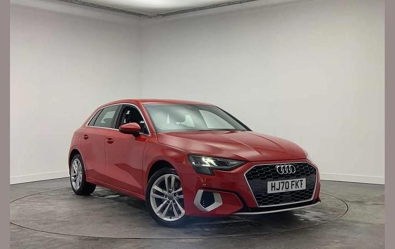 Used Audi A3 Sport 148 HP (108 kW) 2020 Red Hatchback