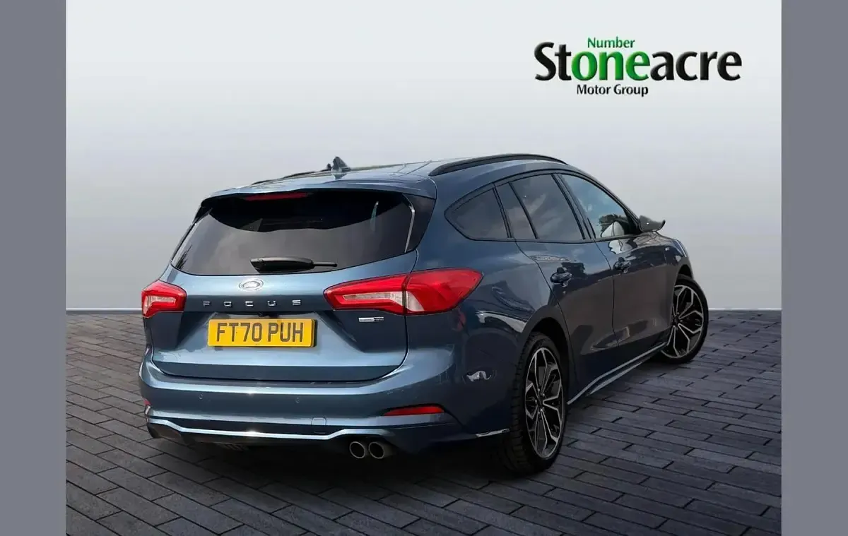 Used Ford Focus ST-Line X 153 HP (112 kW) 2020 Blue Estate