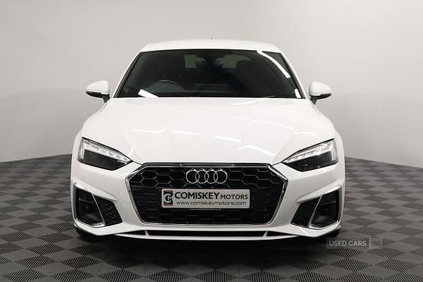 Used Audi A5 S-Line 163 HP (119 kW) 2022 White Coupe