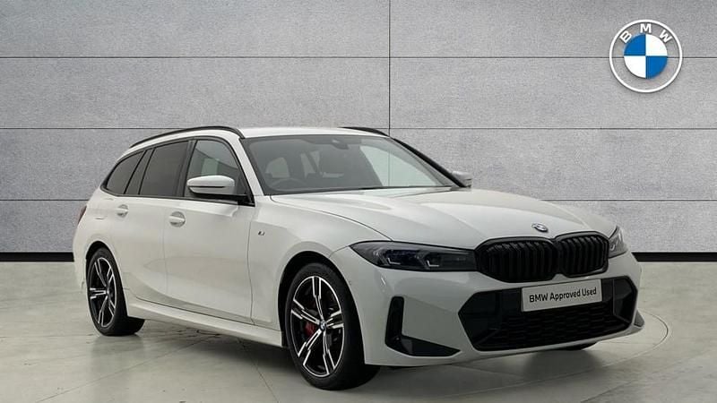 White Used 2025 BMW 320 M Sport Estate | £34,390 (A bit pricey) - Image 1/4