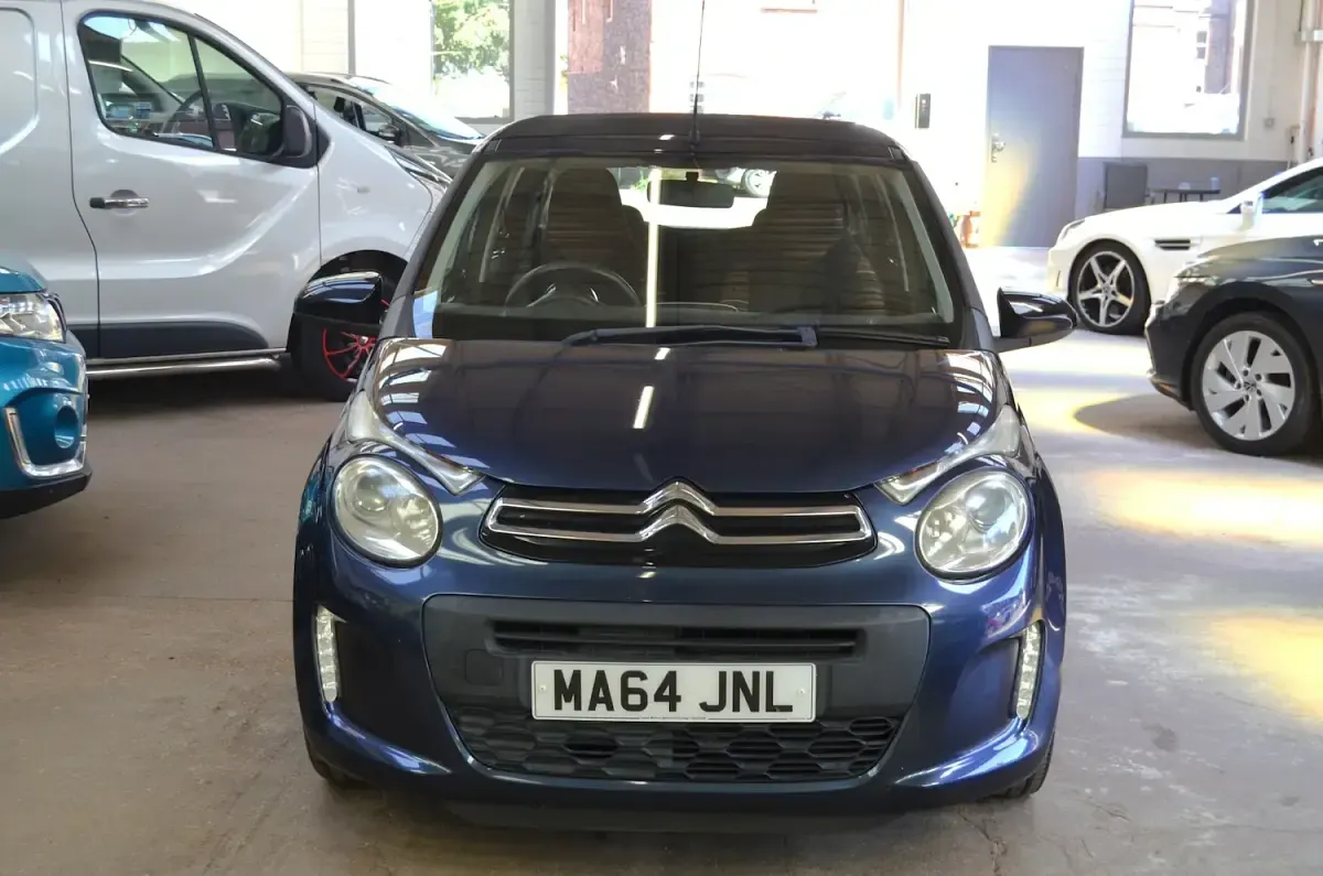 Used Citroën C1 Feel 68 HP (50 kW) 2014 Blue Hatchback