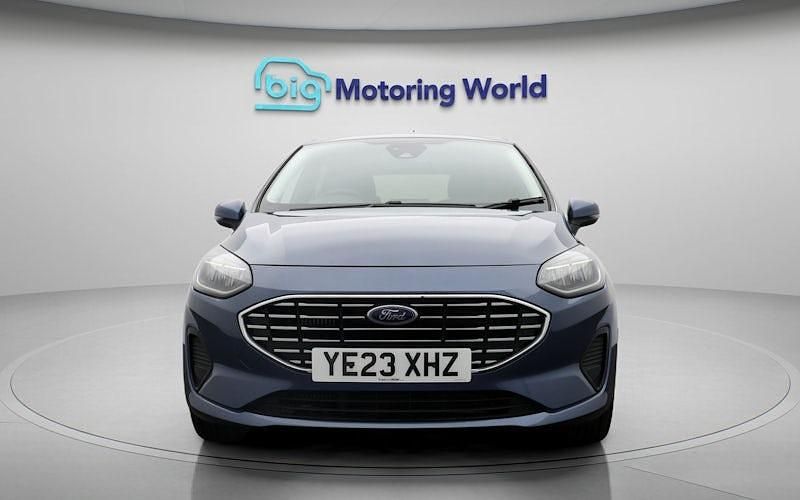 Used Ford Fiesta Titanium 101 HP (74 kW) 2022 Blue Hatchback