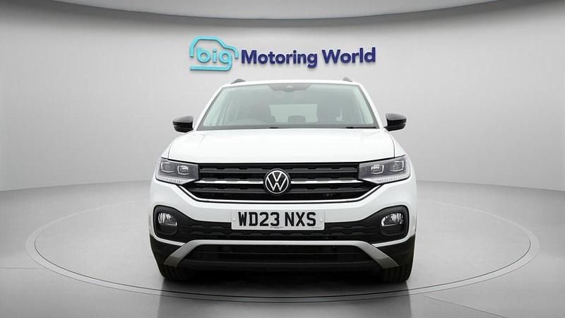 Used VW T-Cross Black Edition 110 HP (80 kW) 2023 White SUV