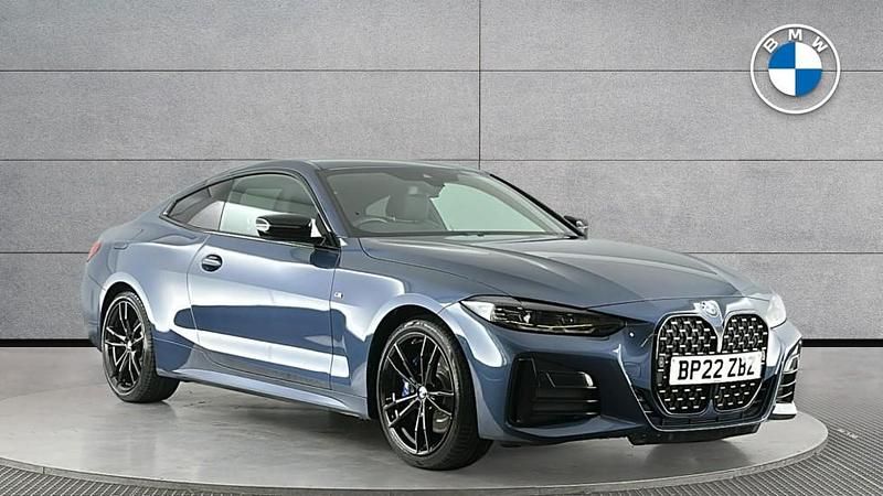 Used BMW M440 M Sport 369 HP (271 kW) 2022 Blue Sedan