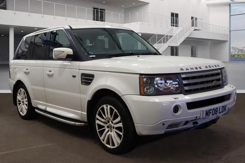 White Used 2008 Land Rover Range Rover Sport HSE SUV | £3,995 (Good price) - Image 1/1
