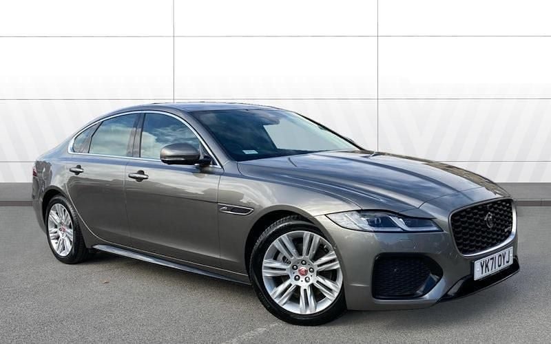 Used 2021 Jaguar XF R-Dynamic Sedan | £27,610 (Expensive) - Image 1/4
