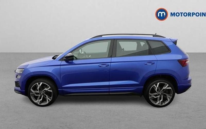 Used Skoda Karoq SportLine 150 HP (110 kW) 2025 Blue SUV