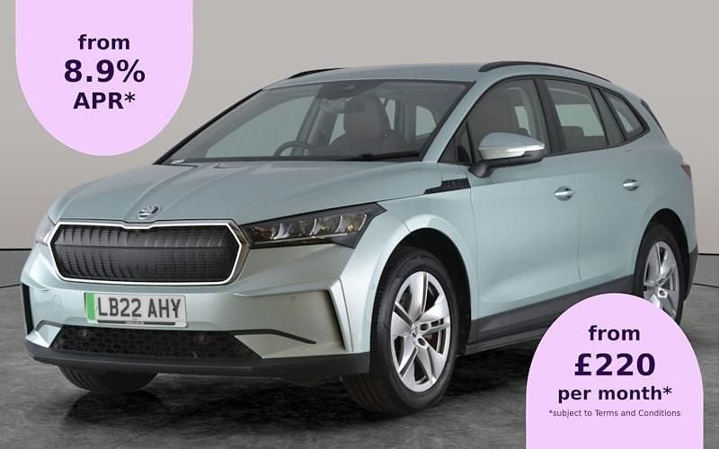 Silver Used 2022 Skoda Enyaq iV ecoSuite SUV | £15,999 (Fair price) - Image 1/2