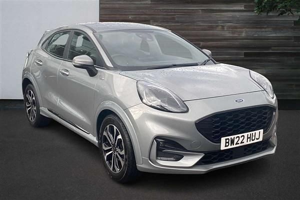 Silver Used 2022 Ford Puma ST-Line SUV | £13,190 (Good price) - Image 1/4