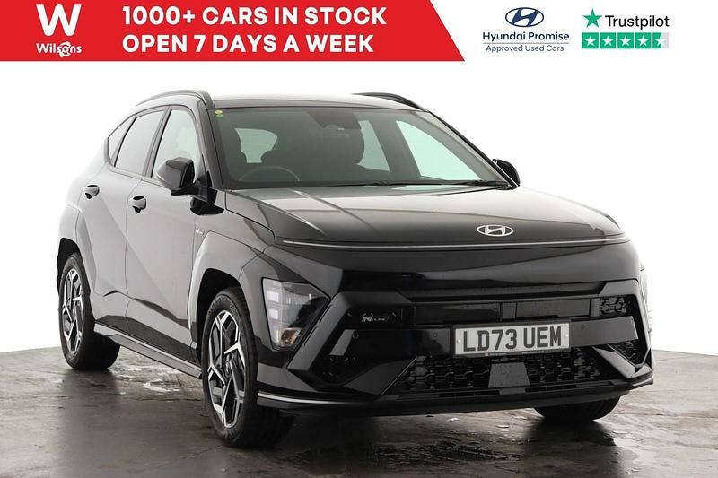 Black Used 2023 Hyundai Kona N Line SUV | £23,095 (Fair price) - Image 1/4