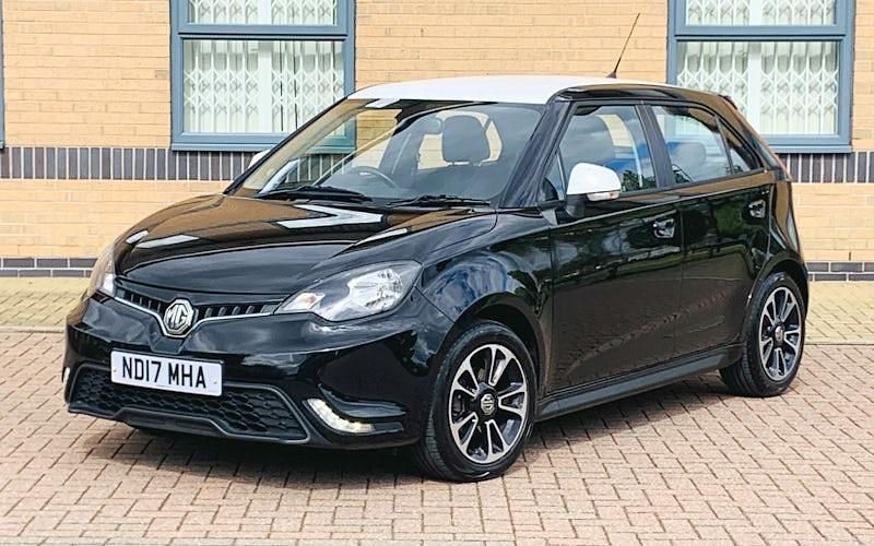 Usado MG MG3 106 HP (77 kW) 2017 Preto Citadino