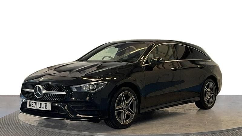 Black Used 2021 Mercedes CLA250e AMG Line Premium Sedan | £19,920 (Fair price) - Image 1/4