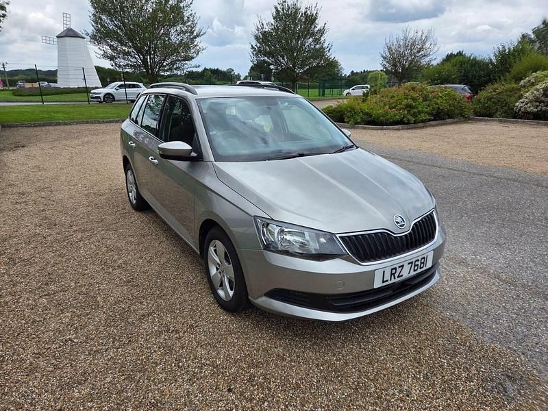 Beige Used 2017 Skoda Fabia SE Estate | £9,625 (Fair price) - Image 1/4