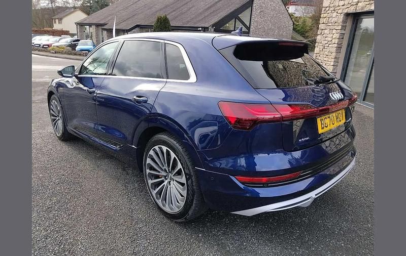 Used Audi e-tron S-Line 230 kW (313 HP) 2020 Blue SUV