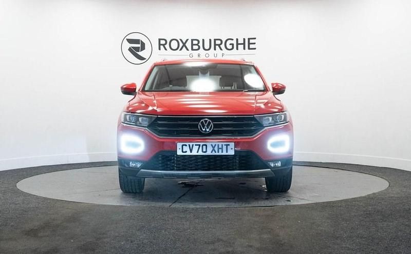 Used VW T-Roc SEL 150 HP (110 kW) 2020 Red SUV