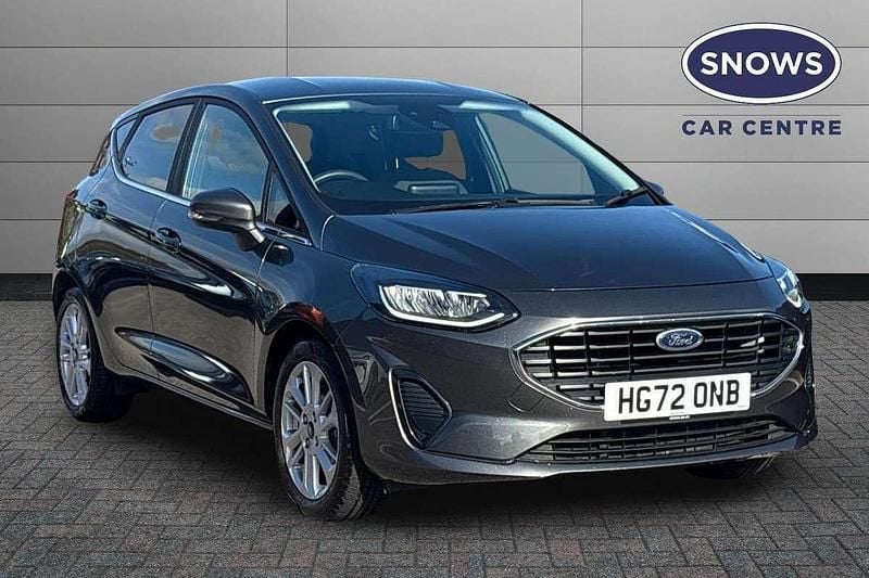 Grey Used 2022 Ford Fiesta Titanium Hatchback | £12,399 (Fair price) - Image 1/4