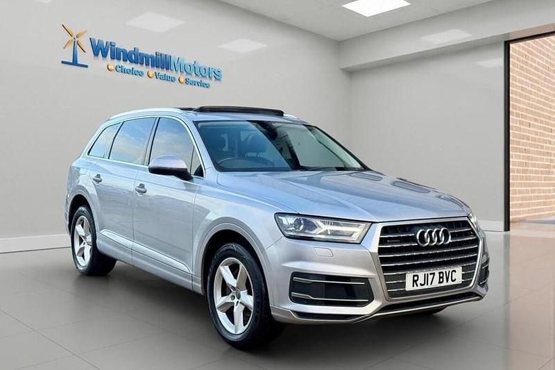 Silver Used 2017 Audi Q7 Performance SUV | £19,950 (Fair price) - Image 1/1
