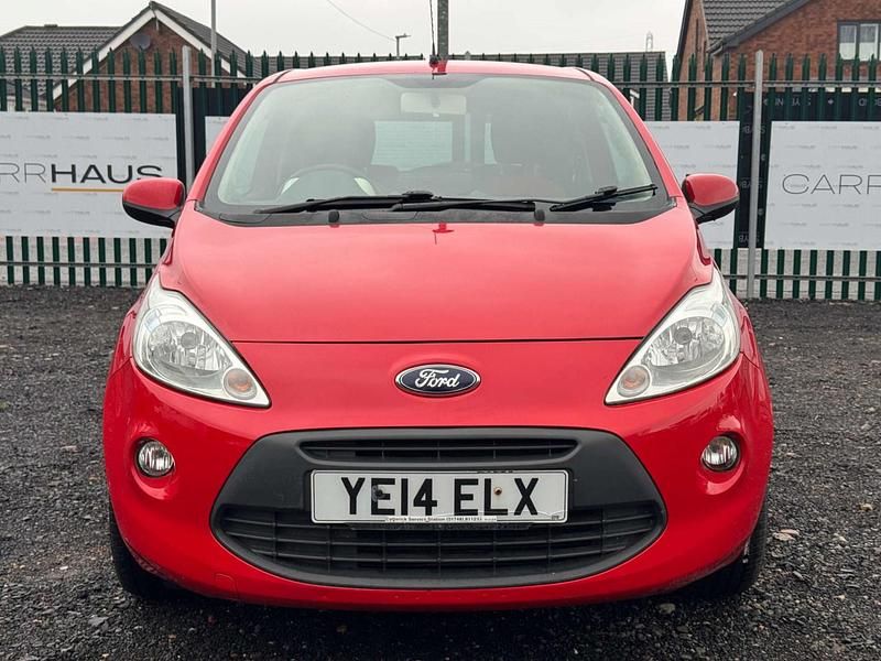 Used Ford Ka Zetec 69 HP (50 kW) 2014 Red Hatchback