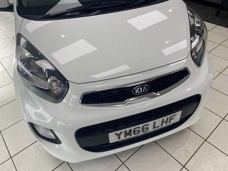Used Kia Picanto 65 HP (47 kW) 2017 White Hatchback