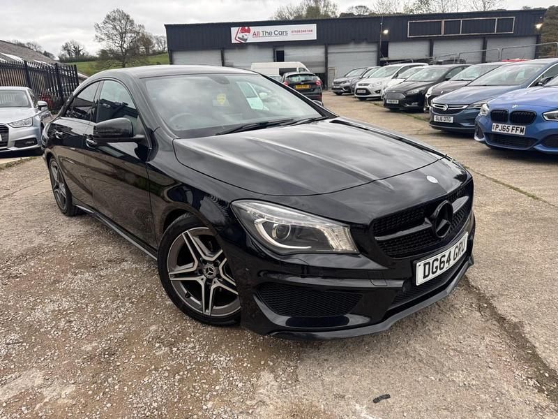 Used Mercedes CLA180 AMG 122 HP (89 kW) 2014 Black Sedan