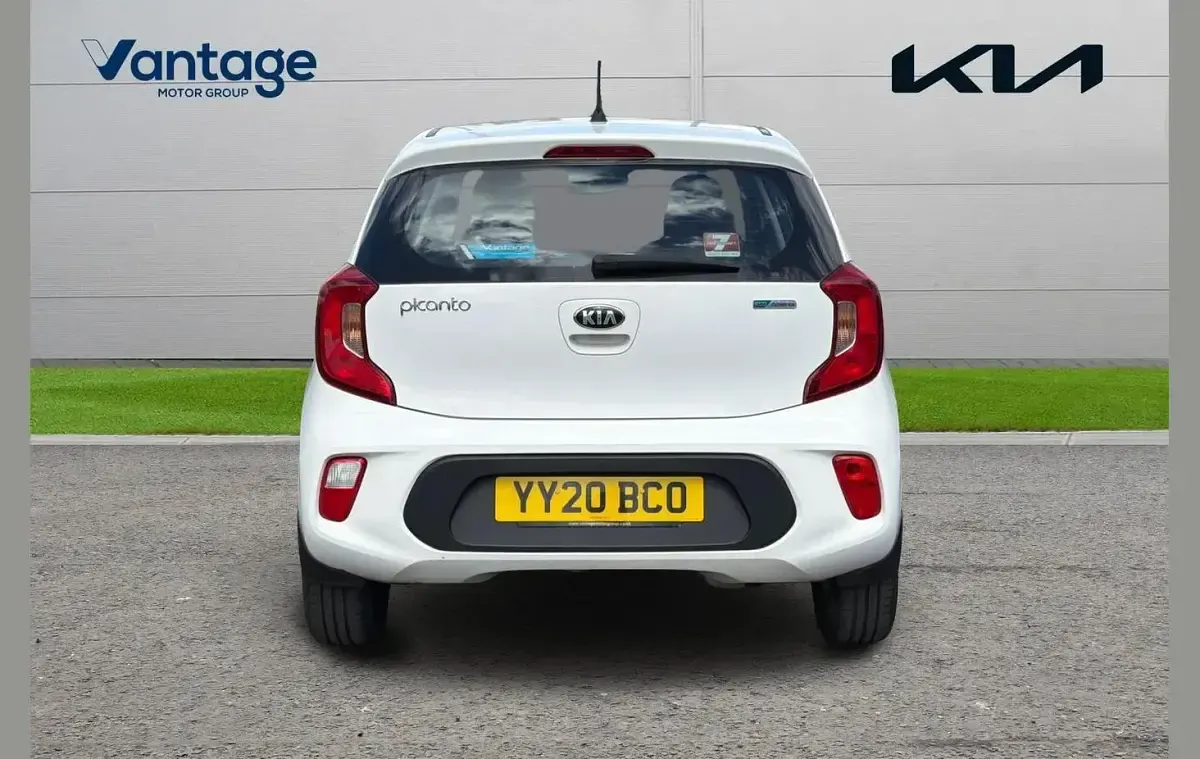 Used Kia Picanto 65 HP (47 kW) 2020 White Hatchback