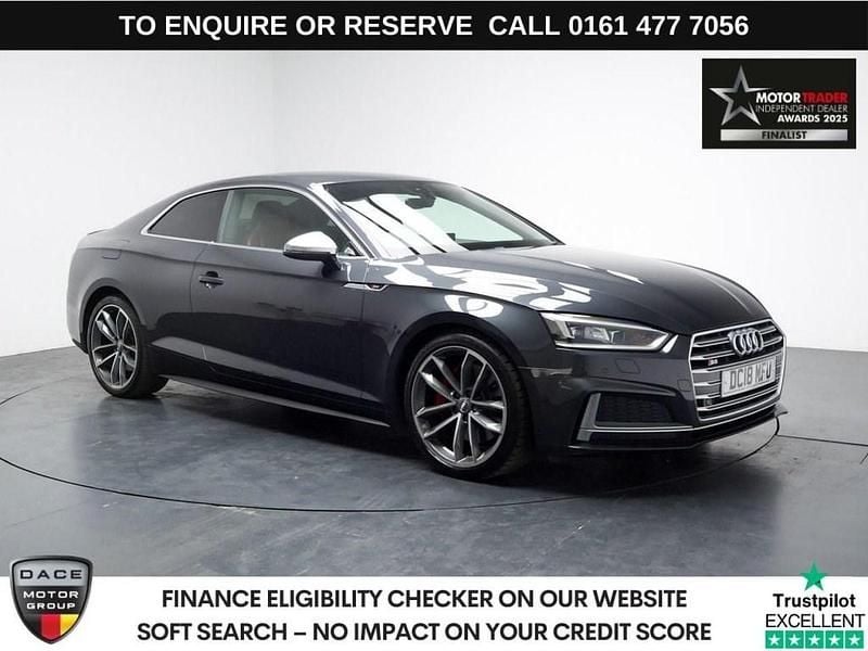 Grey Used 2018 Audi S5 Comfort Coupe | £23,480 (Fair price) - Image 1/3
