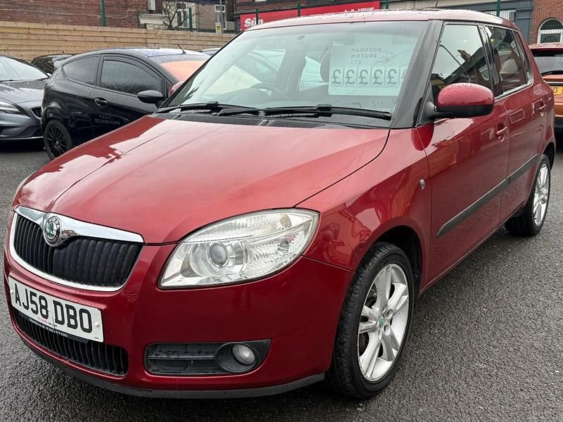 Used Skoda Fabia 2008 Red Hatchback