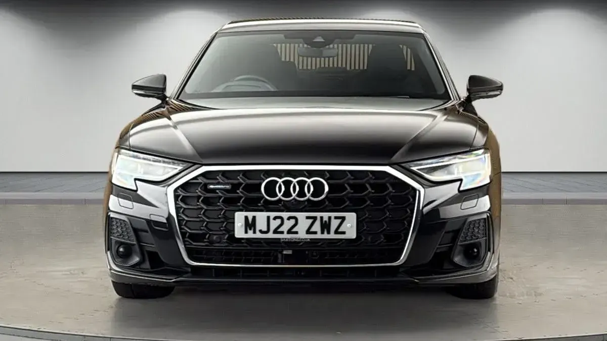 Used Audi A8 S-Line 340 HP (250 kW) 2022 Black Sedan