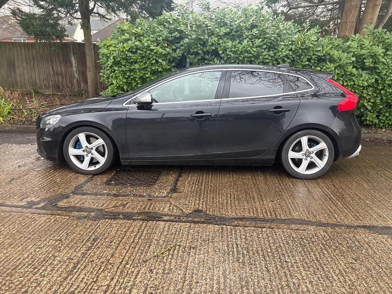 Used Volvo V40 R-Design 2014 Black Hatchback