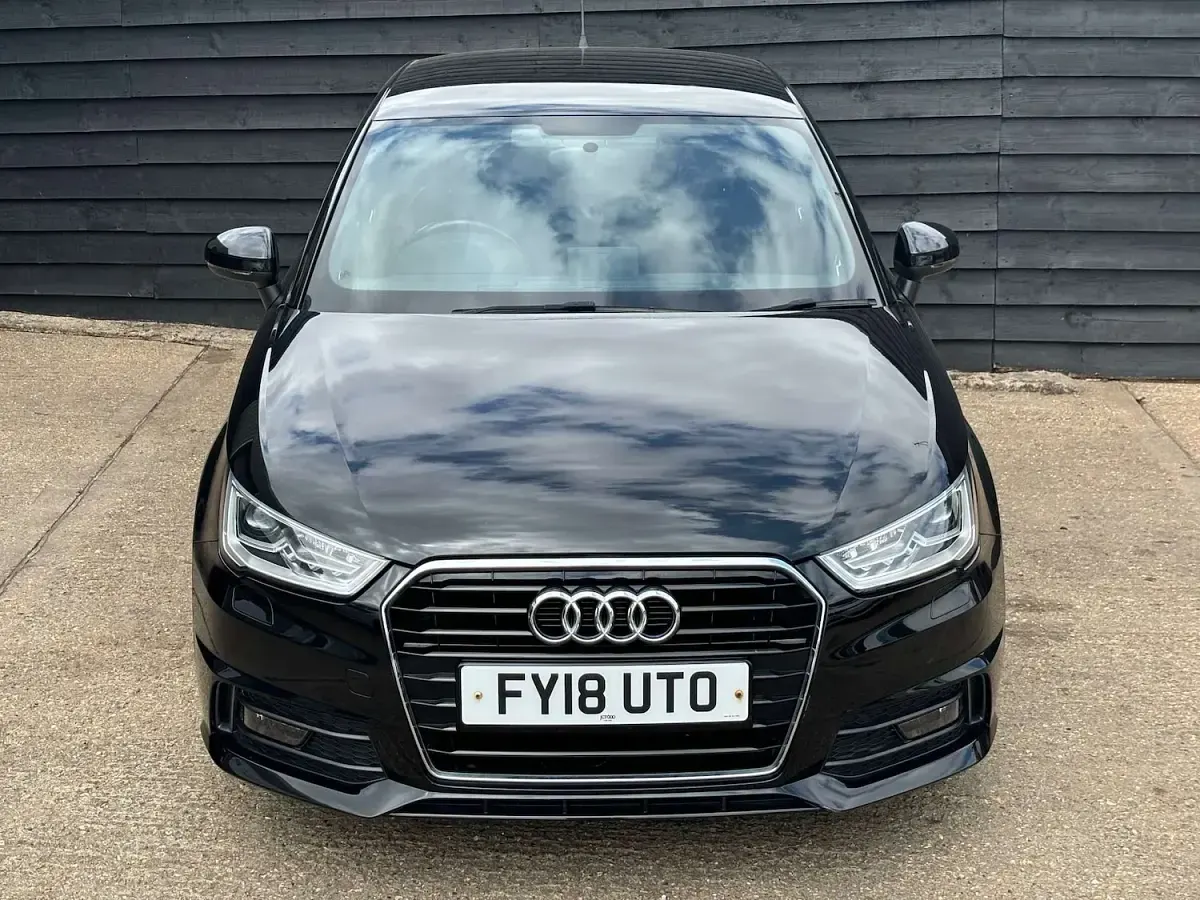 Used Audi A1 Sportback S-Line 125 HP (91 kW) 2018 Black Hatchback