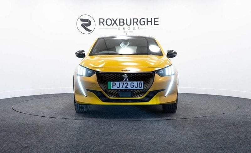 Used Peugeot e-208 GTi 100 kW (136 HP) 2022 Yellow Hatchback