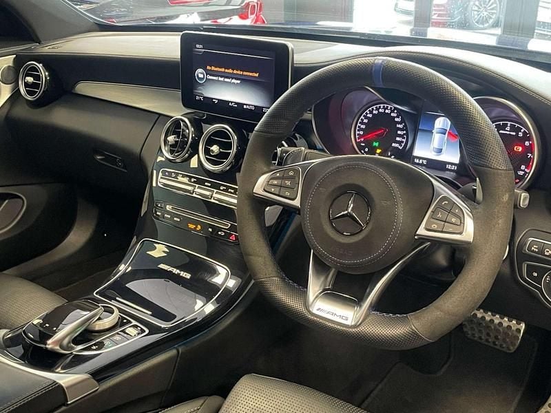 Used Mercedes C63 AMG Premium 2017 Blue Coupe