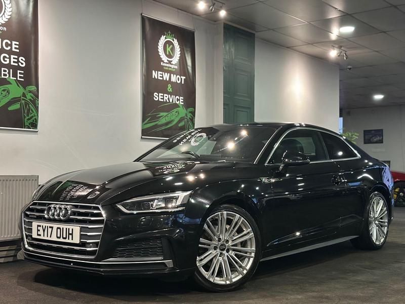 Used Audi A5 S-Line 286 HP (210 kW) 2017 Black Coupe
