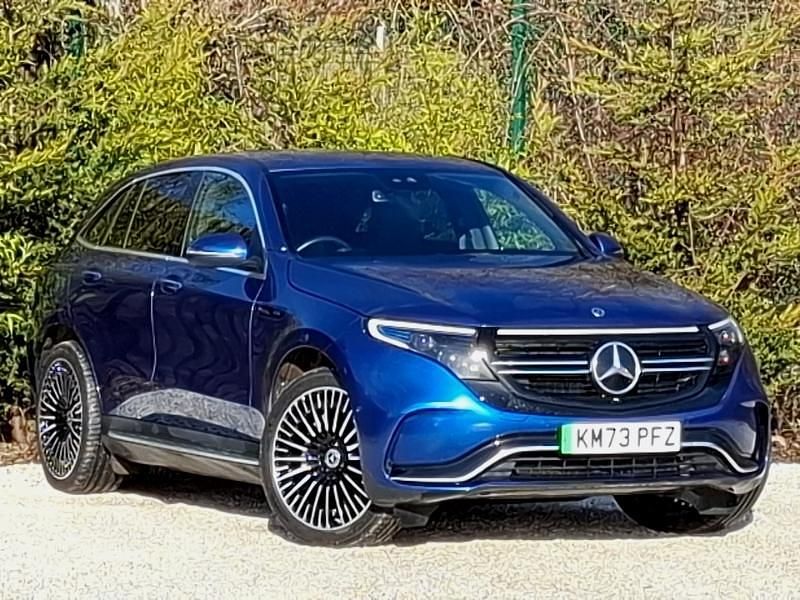 Used Mercedes EQC400 AMG Line Premium 300 kW (408 HP) 2023 Blue SUV