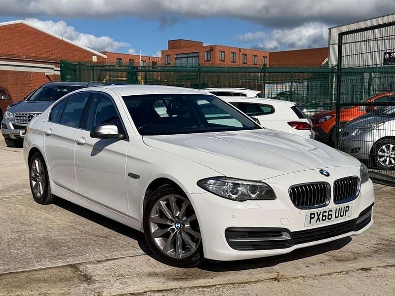 White Used 2016 BMW 520 Sedan | £6,995 (Good price) - Image 1/3