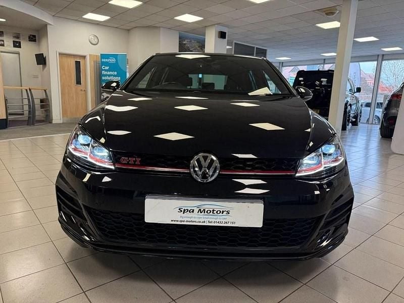 Used VW Golf VII GTI 2019 Black Hatchback