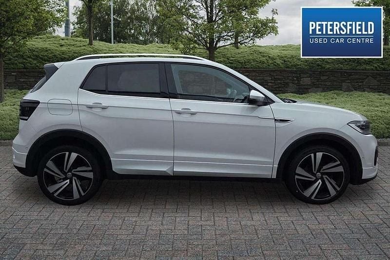 Used VW T-Cross R-line 113 HP (83 kW) 2020 White SUV