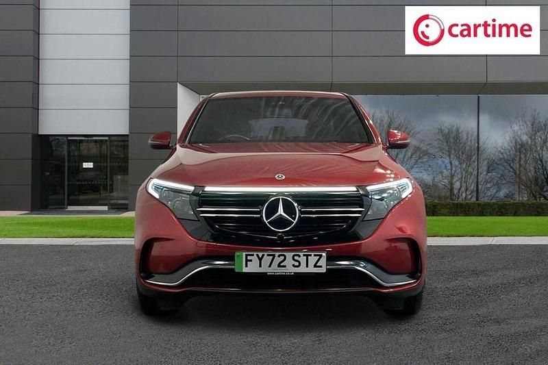 Used Mercedes EQC400 AMG line 300 kW (408 HP) 2023 Red SUV