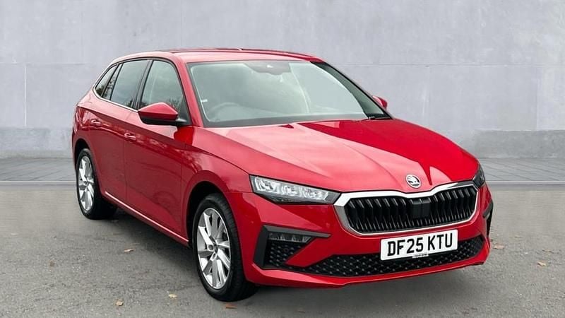 Velvet red metallic Used 2025 Skoda Scala SE L Hatchback | £21,850 (Expensive) - Image 1/4