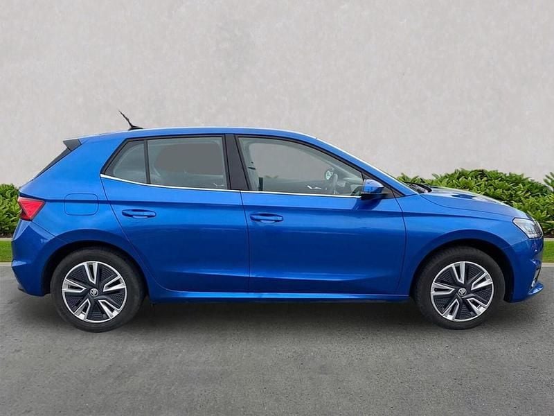 Used Skoda Fabia SE L 110 HP (80 kW) 2024 Blue Hatchback