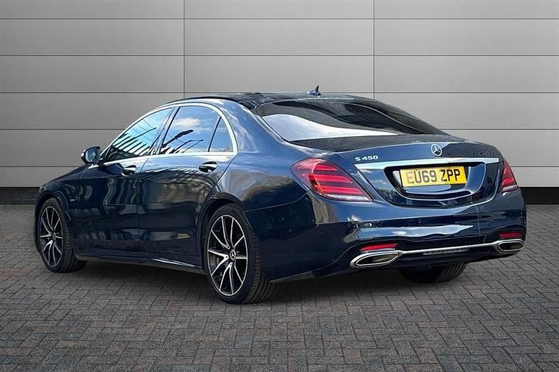 Used Mercedes S450 Executive 367 HP (269 kW) 2019 Cavansite blue Sedan