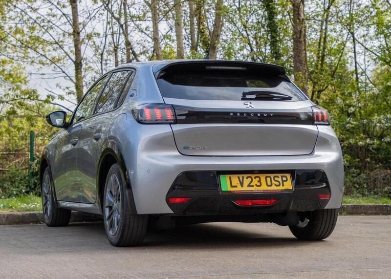 Grey Used 2023 Peugeot e-208 Allure+ Hatchback | £12,888 (Good price) - Image 1/4