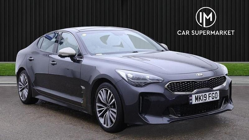 Grey Used 2019 Kia Stinger GT-Line S Hatchback | £15,885 (Fair price) - Image 1/4