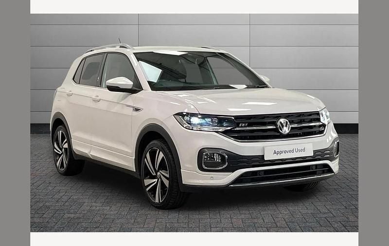 Used VW T-Cross R-line 115 HP (84 kW) 2019 White SUV