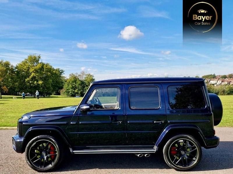 Used Mercedes G63 AMG 585 HP (430 kW) 2019 Blue SUV