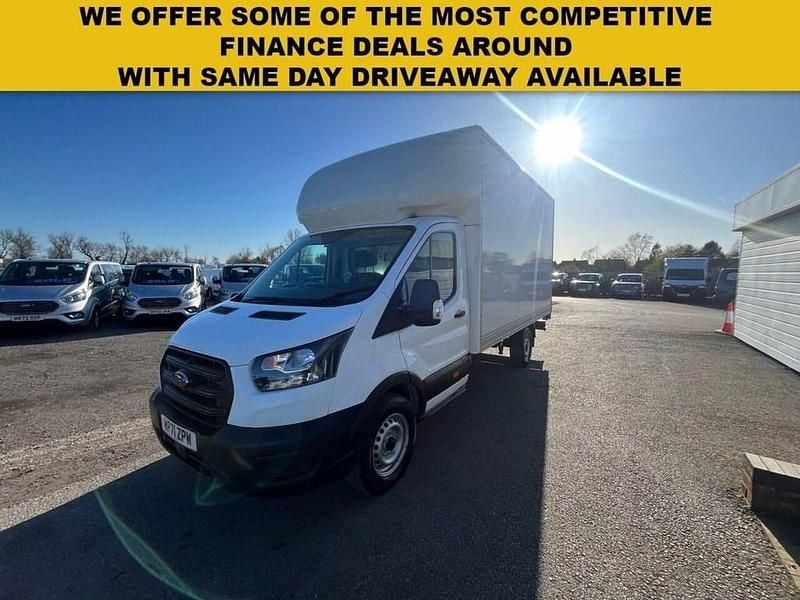 Used Ford Transit S 130 HP (95 kW) 2022 White Cabriolet